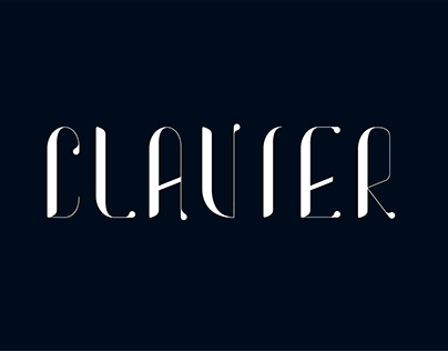 Display Typeface | Font | Clavier