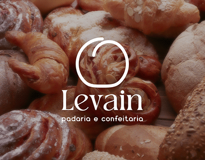 Logotipo Levain Padaria e Confeitaria