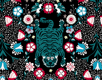 Tibetan Tiget/Textile Design/Patternbank