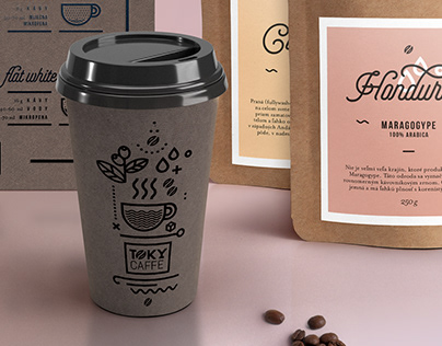 Toky Caffe - Packaging