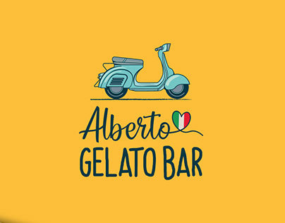 Logo design for an Italian Gelato Bar
