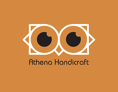 atena handicraft logo design
