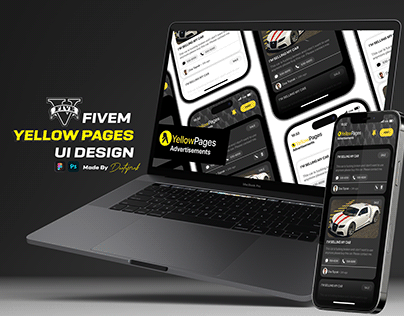Yellow Pages Design for GTA V I FiveM