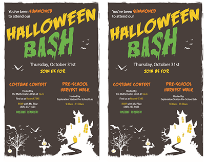Halloween Bash Flyer