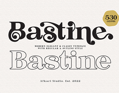 Bastine Modern Classy Serif Font - FREE FONT