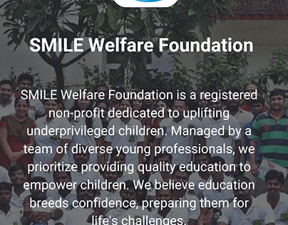 Education Scholarships by SMILE Welfare Foundation