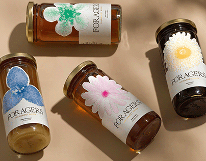 How bees see the world - Foragers Honey Packaging