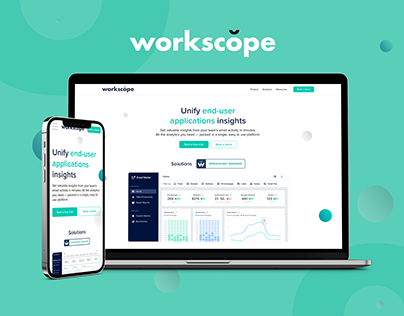 Workscope Landing page - Design & Development