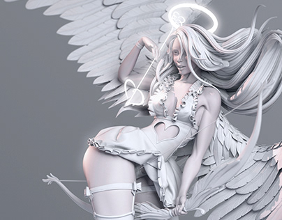 Midair Angel: Cupid