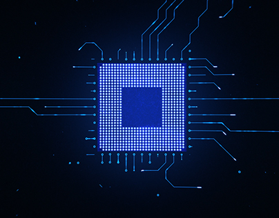 Motherboard CPU Circuits 4k