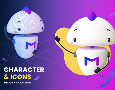 Martee - 3D Character & Icons Design