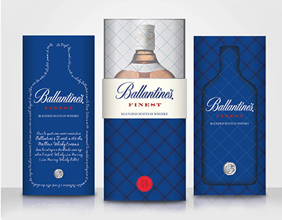 BALLANTINE'S - packaging