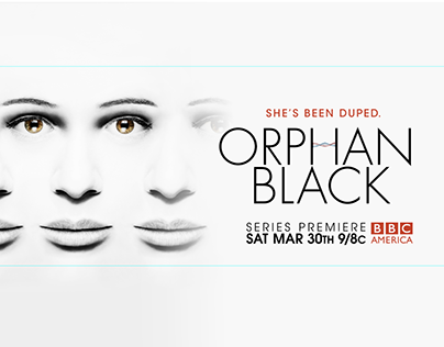 ORPHAN BLACK - editing and online banners
