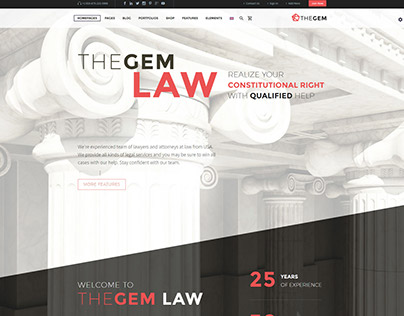 TheGem - Lawyer Wordpress Theme