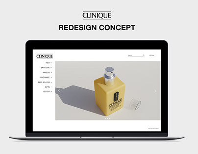 Clinique Web Redesign Project