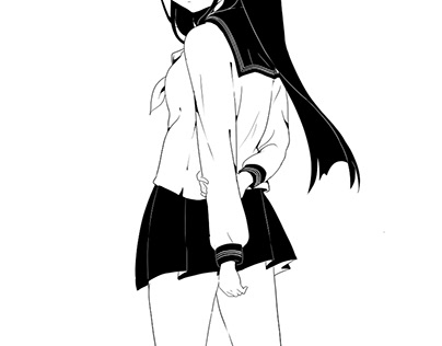 Schoolgirl in Uniform
