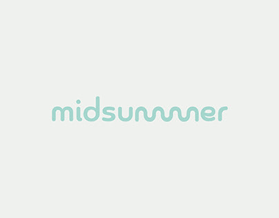 Project thumbnail - Logo design / midsummer - swimwear