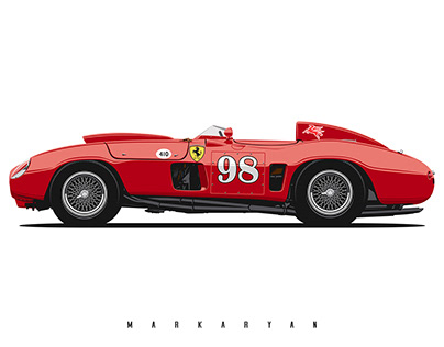 Ferrari 410 Sport Spider 1955