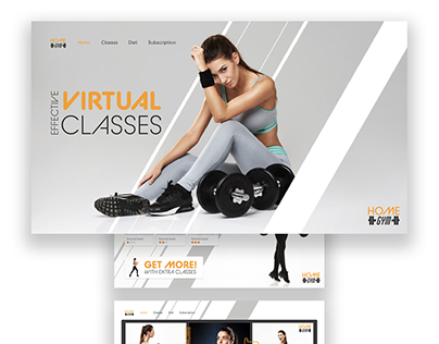 Home Fitness Wordpress Website Design