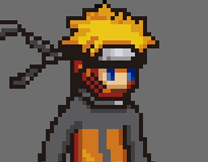 Pixel Art: Naruto