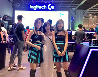 Logitech showgirl costume design in HKCCF