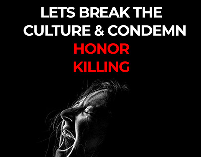Honor Killing Poster Design