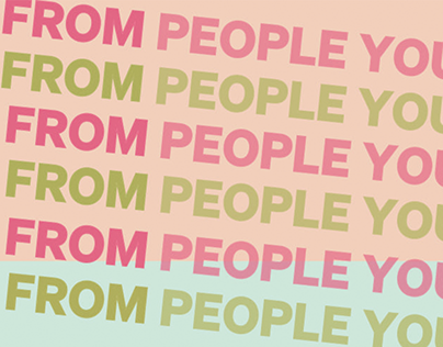people you know-lyrical kinetic typography