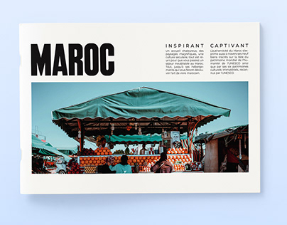 Brochure de voyage Maroc