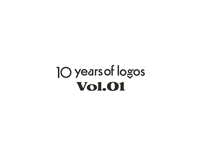 10 years of logos / Vol.01
