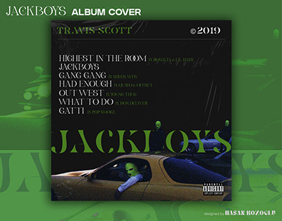 Project thumbnail - JACKBOYS Album Cover Redesign - Travis Scott