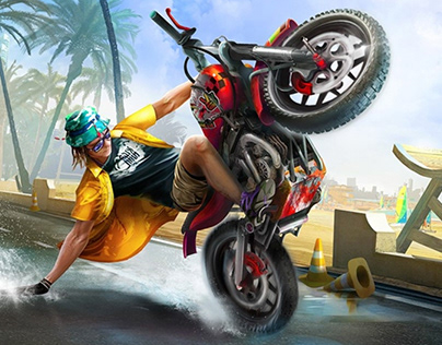 Bike Rider Stunts Game