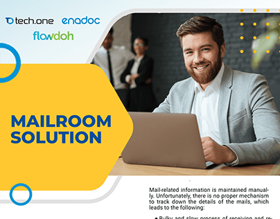 Tech One Mail Room Solutions Flyer