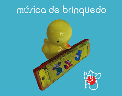 Redesign do Cd "Música de Brinquedo- Pato Fu"