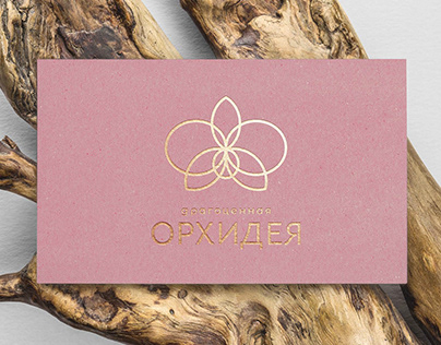 Logo and Guidebook for Jewelry Shop Precious Orchid