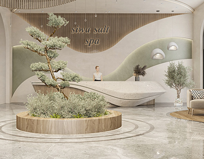 siwa salt spa reception design