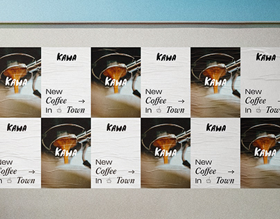 KAWA - COFFEE HOUSE ↘ BRAND IDENTITY