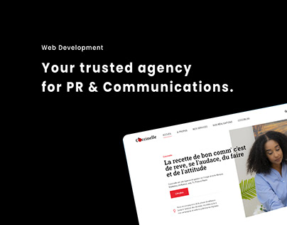 Website design for agency