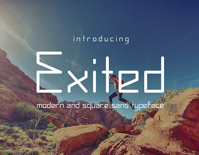 Excited Font