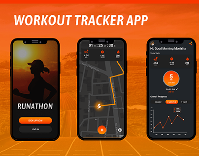 Workout Tracker App UI