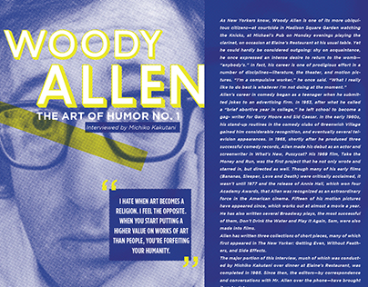 Woody Allen journal