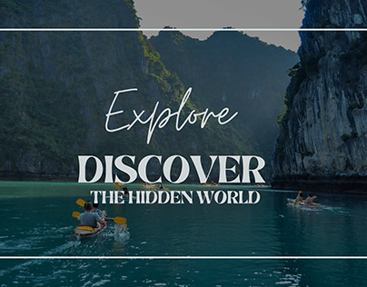 Explore DIscover the Hidden World Banner