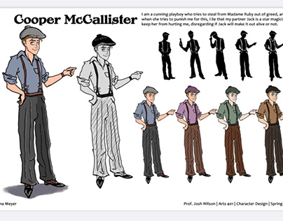 Cooper McCallister (Character Design)