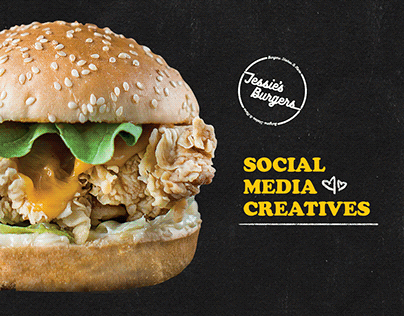 Jessie's Burgers | Social Media Creatives