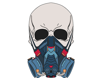 Skull With Mask