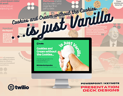 Twilio | Data Cookies Presentation Template