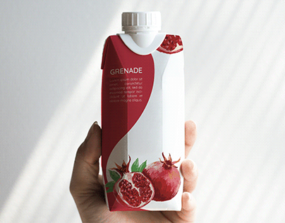 Packaging bouteille de jus de fruits