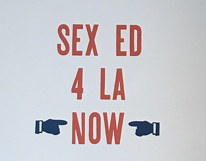 Sex Ed 4 LA Now Postcards