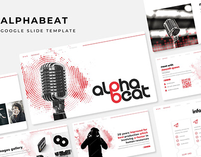 Alphabeat Google Slide Template