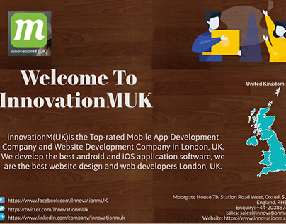 InnovationMUK is the best app agency oxford, UK.