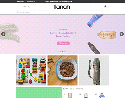 E-commerce Website Redesign